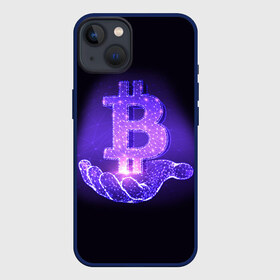 Чехол для iPhone 13 с принтом BITCOIN IN HAND | БИТКОИН в Белгороде,  |  | bitcoin | btc | coin | биткоин | биткойн | валюта | деньги | криптовалюта | монета | платёжная система | технология