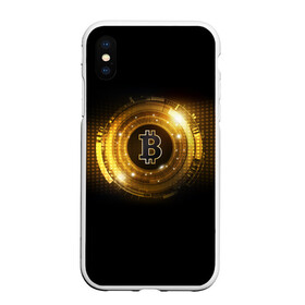 Чехол для iPhone XS Max матовый с принтом BITCOIN  | КРИПТОВАЛЮТА в Белгороде, Силикон | Область печати: задняя сторона чехла, без боковых панелей | bitcoin | btc | coin | биткоин | биткойн | валюта | деньги | криптовалюта | монета | платёжная система | технология