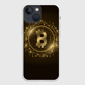 Чехол для iPhone 13 mini с принтом БИТКОИН | КРИПТОВАЛЮТА в Белгороде,  |  | bitcoin | btc | coin | биткоин | биткойн | валюта | деньги | криптовалюта | монета | платёжная система | технология
