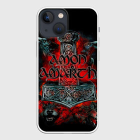 Чехол для iPhone 13 mini с принтом Amon Amarth в Белгороде,  |  | amon amarth | metal | викинг метал | группы | дэт метал | метал | музыка | рок