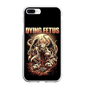 Чехол для iPhone 7Plus/8 Plus матовый с принтом Dying Fetus в Белгороде, Силикон | Область печати: задняя сторона чехла, без боковых панелей | death metal | dying fetus | грайндкор | группы | метал | музыка | рок