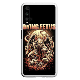 Чехол для Honor 20 с принтом Dying Fetus в Белгороде, Силикон | Область печати: задняя сторона чехла, без боковых панелей | Тематика изображения на принте: death metal | dying fetus | грайндкор | группы | метал | музыка | рок