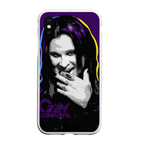 Чехол для iPhone XS Max матовый с принтом Ozzy Osbourne, Оззи Осборн в Белгороде, Силикон | Область печати: задняя сторона чехла, без боковых панелей | black sabbath | hard rock | heavy metal | john michael osbourne | ozzy osbourne | джон майкл осборн | оззи осборн | хард рок | хеви метал