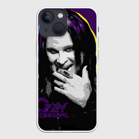 Чехол для iPhone 13 mini с принтом Ozzy Osbourne, Оззи Осборн в Белгороде,  |  | black sabbath | hard rock | heavy metal | john michael osbourne | ozzy osbourne | джон майкл осборн | оззи осборн | хард рок | хеви метал