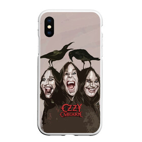 Чехол для iPhone XS Max матовый с принтом Ozzy Osbourne в Белгороде, Силикон | Область печати: задняя сторона чехла, без боковых панелей | black sabbath | hard rock | heavy metal | john michael osbourne | ozzy osbourne | джон майкл осборн | оззи осборн | хард рок | хеви метал