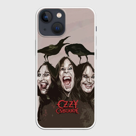 Чехол для iPhone 13 mini с принтом Ozzy Osbourne в Белгороде,  |  | black sabbath | hard rock | heavy metal | john michael osbourne | ozzy osbourne | джон майкл осборн | оззи осборн | хард рок | хеви метал
