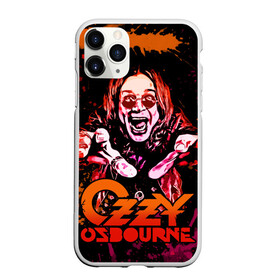 Чехол для iPhone 11 Pro Max матовый с принтом Ozzy Osbourne в Белгороде, Силикон |  | black sabbath | hard rock | heavy metal | john michael osbourne | ozzy osbourne | джон майкл осборн | оззи осборн | хард рок | хеви метал