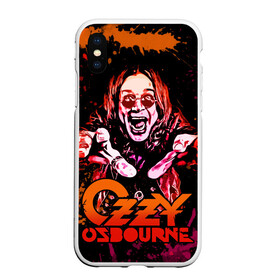 Чехол для iPhone XS Max матовый с принтом Ozzy Osbourne в Белгороде, Силикон | Область печати: задняя сторона чехла, без боковых панелей | black sabbath | hard rock | heavy metal | john michael osbourne | ozzy osbourne | джон майкл осборн | оззи осборн | хард рок | хеви метал