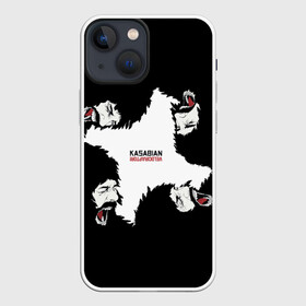Чехол для iPhone 13 mini с принтом KASABIAN в Белгороде,  |  | alternative | british | england | gringe | indy | kasabian | rock | альтернатива | англия | британия | инди | касабиан | музыка | рок | фолк
