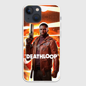 Чехол для iPhone 13 mini с принтом Кольт Ван Deathloop в Белгороде,  |  | bethesda | colt vahn | deathloop | games | gun | julianna 