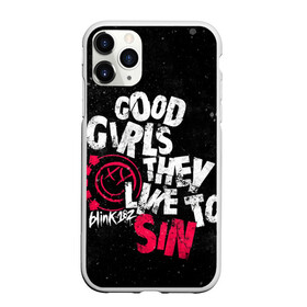 Чехол для iPhone 11 Pro матовый с принтом Blink 182, Good Girl в Белгороде, Силикон |  | punk | группы | музыка | панк