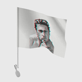 Флаг для автомобиля с принтом Billie Herrington Gachimuchi в Белгороде, 100% полиэстер | Размер: 30*21 см | billie herrington gachimuchi | gachimuchi | актер | гачимучи | интернет мем | мем