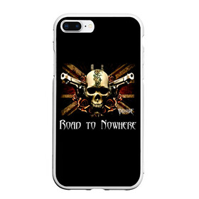 Чехол для iPhone 7Plus/8 Plus матовый с принтом Road to Nowhere - Bullet For My Valentine в Белгороде, Силикон | Область печати: задняя сторона чехла, без боковых панелей | Тематика изображения на принте: bullet for my valentine | jeff killed john | matthew tuck | michael paget | булет фор май валентайн | джефф убил джона | майкл пэджет | метал | музыка | мэтт | мэттью так | пуля для моей возлюбленной | рок группа