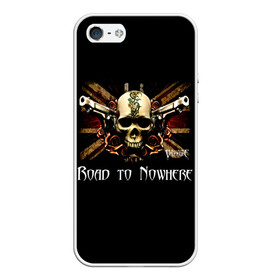 Чехол для iPhone 5/5S матовый с принтом Road to Nowhere - Bullet For My Valentine в Белгороде, Силикон | Область печати: задняя сторона чехла, без боковых панелей | Тематика изображения на принте: bullet for my valentine | jeff killed john | matthew tuck | michael paget | булет фор май валентайн | джефф убил джона | майкл пэджет | метал | музыка | мэтт | мэттью так | пуля для моей возлюбленной | рок группа