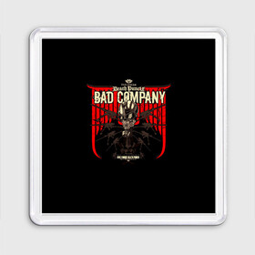 Магнит 55*55 с принтом BAD COMPANY - Five Finger Death Punch в Белгороде, Пластик | Размер: 65*65 мм; Размер печати: 55*55 мм | 5fdp | 5фдп | ffdp | five finger death punch | ivan lewis greening | ivan moody | айвен льюис грининг | метал группа | рок группа | файв фингер дед панч | ффдп