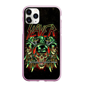 Чехол для iPhone 11 Pro матовый с принтом Slayer в Белгороде, Силикон |  | metal | slayer | группы | метал | музыка | рок | трэш метал