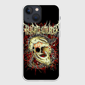 Чехол для iPhone 13 mini с принтом Thy Art Is Murder в Белгороде,  |  | Тематика изображения на принте: death metal | deathcore | thy art is murder | группы | дэткор | метал | музыка | рок