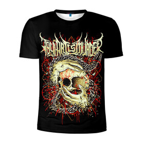 Мужская футболка 3D спортивная с принтом Thy Art Is Murder в Белгороде, 100% полиэстер с улучшенными характеристиками | приталенный силуэт, круглая горловина, широкие плечи, сужается к линии бедра | death metal | deathcore | thy art is murder | группы | дэткор | метал | музыка | рок