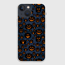 Чехол для iPhone 13 mini с принтом HALLOWEEN в Белгороде,  |  | halloween | holiday | pumpkin | samayn | vampire | zombie | вампир | ведьма | вечеринка | день всех святых | зомби | карнавал | маскарад | мертвец | оборотень | привидение | самайн | светильник джека | страшный джек | труп