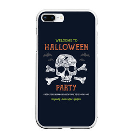 Чехол для iPhone 7Plus/8 Plus матовый с принтом Halloween Party в Белгороде, Силикон | Область печати: задняя сторона чехла, без боковых панелей | Тематика изображения на принте: halloween | holiday | pumpkin | samayn | vampire | zombie | вампир | ведьма | вечеринка | день всех святых | зомби | карнавал | маскарад | мертвец | оборотень | привидение | самайн | светильник джека | страшный джек | труп