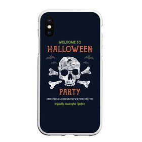 Чехол для iPhone XS Max матовый с принтом Halloween Party в Белгороде, Силикон | Область печати: задняя сторона чехла, без боковых панелей | Тематика изображения на принте: halloween | holiday | pumpkin | samayn | vampire | zombie | вампир | ведьма | вечеринка | день всех святых | зомби | карнавал | маскарад | мертвец | оборотень | привидение | самайн | светильник джека | страшный джек | труп