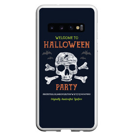 Чехол для Samsung Galaxy S10 с принтом Halloween Party в Белгороде, Силикон | Область печати: задняя сторона чехла, без боковых панелей | Тематика изображения на принте: halloween | holiday | pumpkin | samayn | vampire | zombie | вампир | ведьма | вечеринка | день всех святых | зомби | карнавал | маскарад | мертвец | оборотень | привидение | самайн | светильник джека | страшный джек | труп