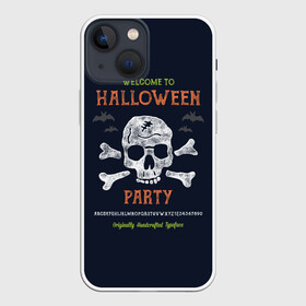 Чехол для iPhone 13 mini с принтом Halloween Party в Белгороде,  |  | Тематика изображения на принте: halloween | holiday | pumpkin | samayn | vampire | zombie | вампир | ведьма | вечеринка | день всех святых | зомби | карнавал | маскарад | мертвец | оборотень | привидение | самайн | светильник джека | страшный джек | труп