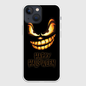 Чехол для iPhone 13 mini с принтом Happy Halloween в Белгороде,  |  | halloween | holiday | pumpkin | samayn | vampire | zombie | вампир | ведьма | вечеринка | день всех святых | зомби | карнавал | маскарад | мертвец | оборотень | привидение | самайн | светильник джека | страшный джек | труп