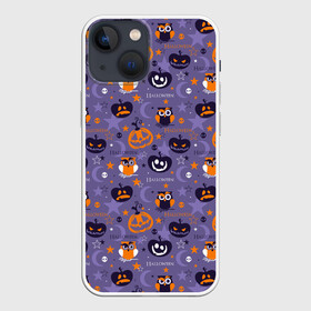 Чехол для iPhone 13 mini с принтом Хэллоуин в Белгороде,  |  | halloween | holiday | pumpkin | samayn | vampire | zombie | вампир | ведьма | вечеринка | день всех святых | зомби | карнавал | маскарад | мертвец | оборотень | привидение | самайн | светильник джека | страшный джек | труп