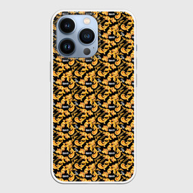 Чехол для iPhone 13 Pro с принтом Gold of Baroque. Queen. в Белгороде,  |  | Тематика изображения на принте: baroque | floral | gold | queen | style | барокко | золото | королева | стиль | цветы