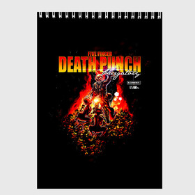 Скетчбук с принтом Five Finger Death Punch – Purgatory: Tales From The Pit в Белгороде, 100% бумага
 | 48 листов, плотность листов — 100 г/м2, плотность картонной обложки — 250 г/м2. Листы скреплены сверху удобной пружинной спиралью | 5fdp | 5фдп | ffdp | five finger death punch | ivan lewis greening | ivan moody | айвен льюис грининг | метал группа | рок группа | файв фингер дед панч | ффдп