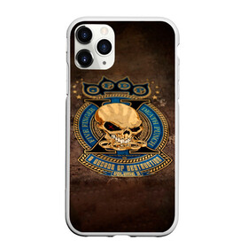 Чехол для iPhone 11 Pro матовый с принтом A Decade of Destruction - Five Finger Death Punch в Белгороде, Силикон |  | 5fdp | 5фдп | ffdp | five finger death punch | ivan lewis greening | ivan moody | айвен льюис грининг | метал группа | рок группа | файв фингер дед панч | ффдп