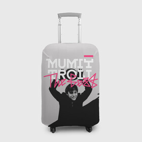 Чехол для чемодана 3D с принтом Mumiy Troll The Best в Белгороде, 86% полиэфир, 14% спандекс | двустороннее нанесение принта, прорези для ручек и колес | Тематика изображения на принте: ilya lagutenko | mumi troll | mumitrol | mumiy troll | music | rock band | russian rock | илья лагутенко | музыка | муми троль | мумий тролль | мумитроль | рок группа | русский рок