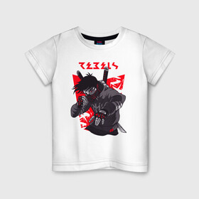 Детская футболка хлопок с принтом Rebels / Повстанцы в Белгороде, 100% хлопок | круглый вырез горловины, полуприлегающий силуэт, длина до линии бедер | rebels | анархия | катана | мечи | повстанцы | самурай