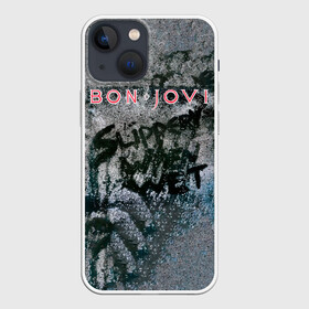 Чехол для iPhone 13 mini с принтом Slippery When Wet   Bon Jovi в Белгороде,  |  | bon jovi | john | альбом | арена | бон | бон джови | глэм | группа | джови | джон | метал | музыка | надпись | песни | поп | попрок | рок | рокер | смайл | солист | софт | стена | хард | хеви | хевиметал