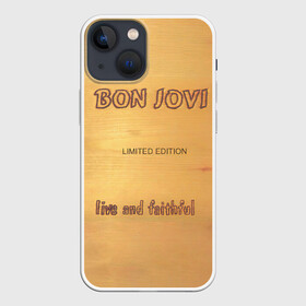 Чехол для iPhone 13 mini с принтом Live and Faithful   Bon Jovi в Белгороде,  |  | bon jovi | john | альбом | арена | бон | бон джови | глэм | группа | джови | джон | метал | музыка | надпись | песни | поп | попрок | рок | рокер | смайл | солист | софт | стена | хард | хеви | хевиметал