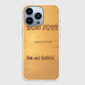 Чехол для iPhone 13 Pro с принтом Live and Faithful   Bon Jovi в Белгороде,  |  | bon jovi | john | альбом | арена | бон | бон джови | глэм | группа | джови | джон | метал | музыка | надпись | песни | поп | попрок | рок | рокер | смайл | солист | софт | стена | хард | хеви | хевиметал
