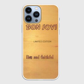 Чехол для iPhone 13 Pro Max с принтом Live and Faithful   Bon Jovi в Белгороде,  |  | bon jovi | john | альбом | арена | бон | бон джови | глэм | группа | джови | джон | метал | музыка | надпись | песни | поп | попрок | рок | рокер | смайл | солист | софт | стена | хард | хеви | хевиметал