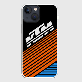 Чехол для iPhone 13 mini с принтом KTM | КТМ (Z) в Белгороде,  |  | enduro | ktm | moto | moto sport | motocycle | sportmotorcycle | ктм | мото | мото спорт | мотоспорт | спорт мото