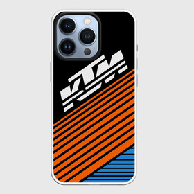 Чехол для iPhone 13 Pro с принтом KTM | КТМ (Z) в Белгороде,  |  | Тематика изображения на принте: enduro | ktm | moto | moto sport | motocycle | sportmotorcycle | ктм | мото | мото спорт | мотоспорт | спорт мото