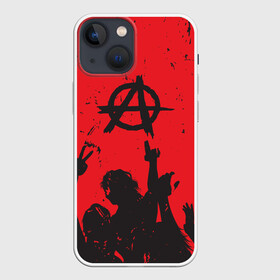 Чехол для iPhone 13 mini с принтом АНАРХИЯ | СВОБОДА (Z) в Белгороде,  |  | anarchy | riot | rock | анархия | бунт | знаки | музыка | панки | рок | свобода | символ | символика