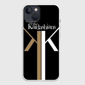 Чехол для iPhone 13 с принтом Keeping up with Kardashians в Белгороде,  |  | clothing style | emblem | fashion brand | jenner | kardashian | keeping up with kardashians | дженнер | кардашьян | модный брэнд | семейство | стиль одежды | эмблема