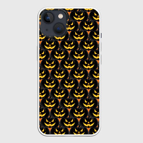 Чехол для iPhone 13 с принтом Страшный Джек в Белгороде,  |  | halloween | holiday | pumpkin | samayn | vampire | zombie | вампир | ведьма | вечеринка | день всех святых | зомби | карнавал | маскарад | мертвец | оборотень | привидение | самайн | светильник джека | страшный джек | труп