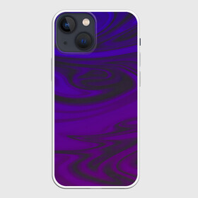 Чехол для iPhone 13 mini с принтом Голография в Белгороде,  |  | holography | голограмма 3d | голографическая вселенная | голографическая проекция | голографические волны | голографический фон | сине фиолетовый фон