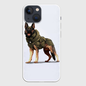 Чехол для iPhone 13 mini с принтом Служебная собака | К9 | K9 в Белгороде,  |  | dog | doggy | k9 | аусси | дог | друзья | ищейка | к9 | кинолог | кинология | любовь | овчарка | прикольная | розыскная собака | служебная собака | собака | собачница