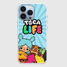 Чехол для iPhone 13 Pro с принтом Toca boca life в Белгороде,  |  | digital toys | gamer | games | helicopter taxi | pets | toca boca | toca hair salon | toca kitchen | toca life | toca life city | toca life worl | toca tea party | video games | игры