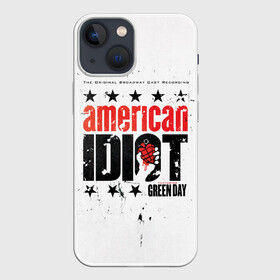 Чехол для iPhone 13 mini с принтом American Idiot: The Original Broadway Cast Recording   Green Day в Белгороде,  |  | american idiot | green day | альтернативный | билли джо армстронг | греен дай | грин дей | гриндей | группа | зелёный день | майк дёрнт | музыка | панк | поп | поппанк | рок | тре кул
