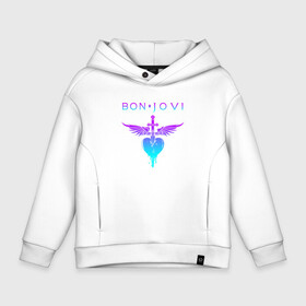 Детское худи Oversize хлопок с принтом BON JOVI NEON LOGO HEART в Белгороде, френч-терри — 70% хлопок, 30% полиэстер. Мягкий теплый начес внутри —100% хлопок | боковые карманы, эластичные манжеты и нижняя кромка, капюшон на магнитной кнопке | Тематика изображения на принте: bon jovi | have a nice day | john | альбом | арена | бон | бон джови | глэм | группа | джови | джон | метал | музыка | надпись | песни | поп | попрок | рок | рокер | смайл | солист | софт | стена | хард | хеви | хевиметал