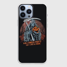 Чехол для iPhone 13 Pro Max с принтом Смерть с Косой в Белгороде,  |  | halloween | holiday | pumpkin | samayn | zombie | вампир | ведьма | вечеринка | день всех святых | зомби | карнавал | маскарад | мертвец | оборотень | привидение | самайн | светильник джека | страшный джек | труп | тыква