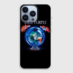 Чехол для iPhone 13 Pro с принтом Slaves and Masters   Deep Purple в Белгороде,  |  | Тематика изображения на принте: deep purple | альбом | гловер | группа | дееп | деп | ди | дип перпл | диперпл | дипперпл | иэн гиллан | иэн пэйс | лого | логотип | метал | морс | пепл | прогрессивный | психоделический | рок | символ | хард